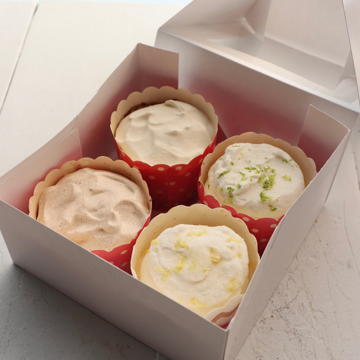 ❄️ Mini Icebox Pie Fall Sampler – Box of Four  🍂 🥧