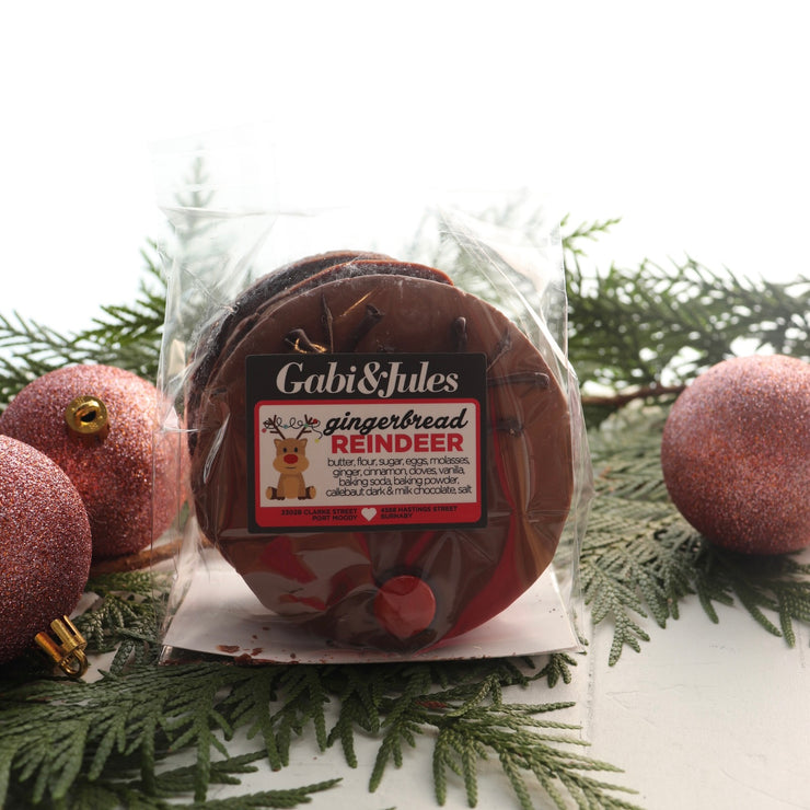 Gingerbread Reindeer - Bag of 4