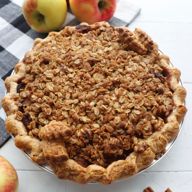 Apple Crisp Pie - Feature Pie for Apples & Spice and Everything Nice Fest