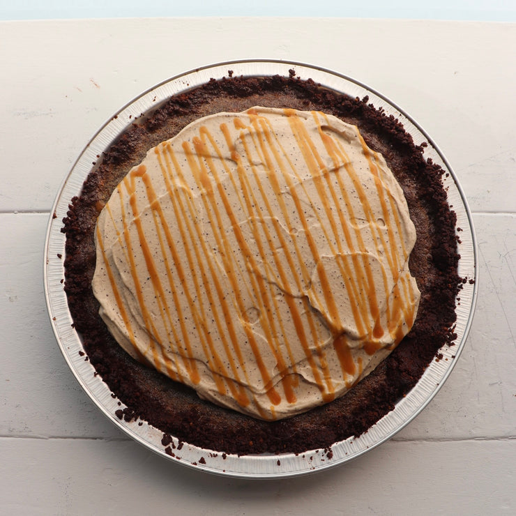 Caramel Macchiato Ice Box Pie