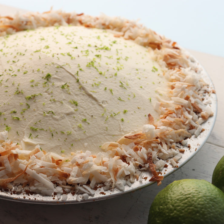 Coconut Lime Cream Pie - Feature Pie for Farewell to Summer Fest